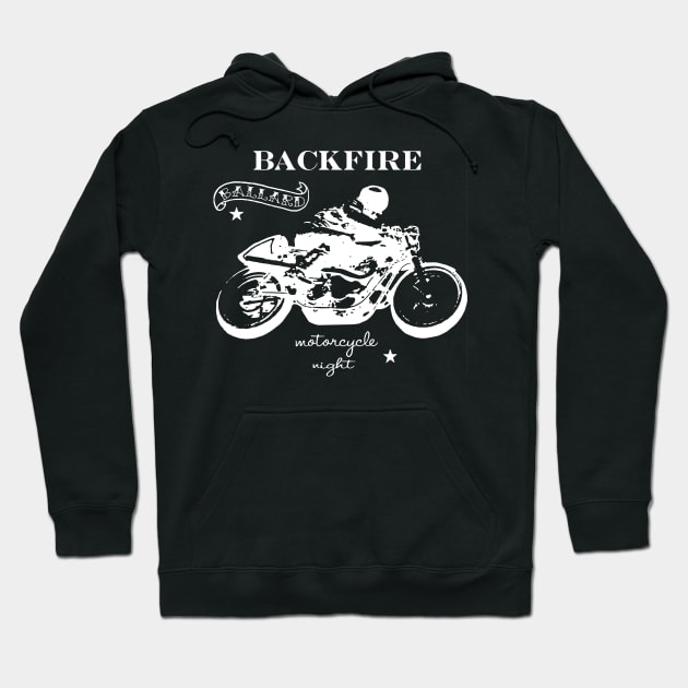 Original Backfire Moto Hoodie by backfiremoto@gmail.com